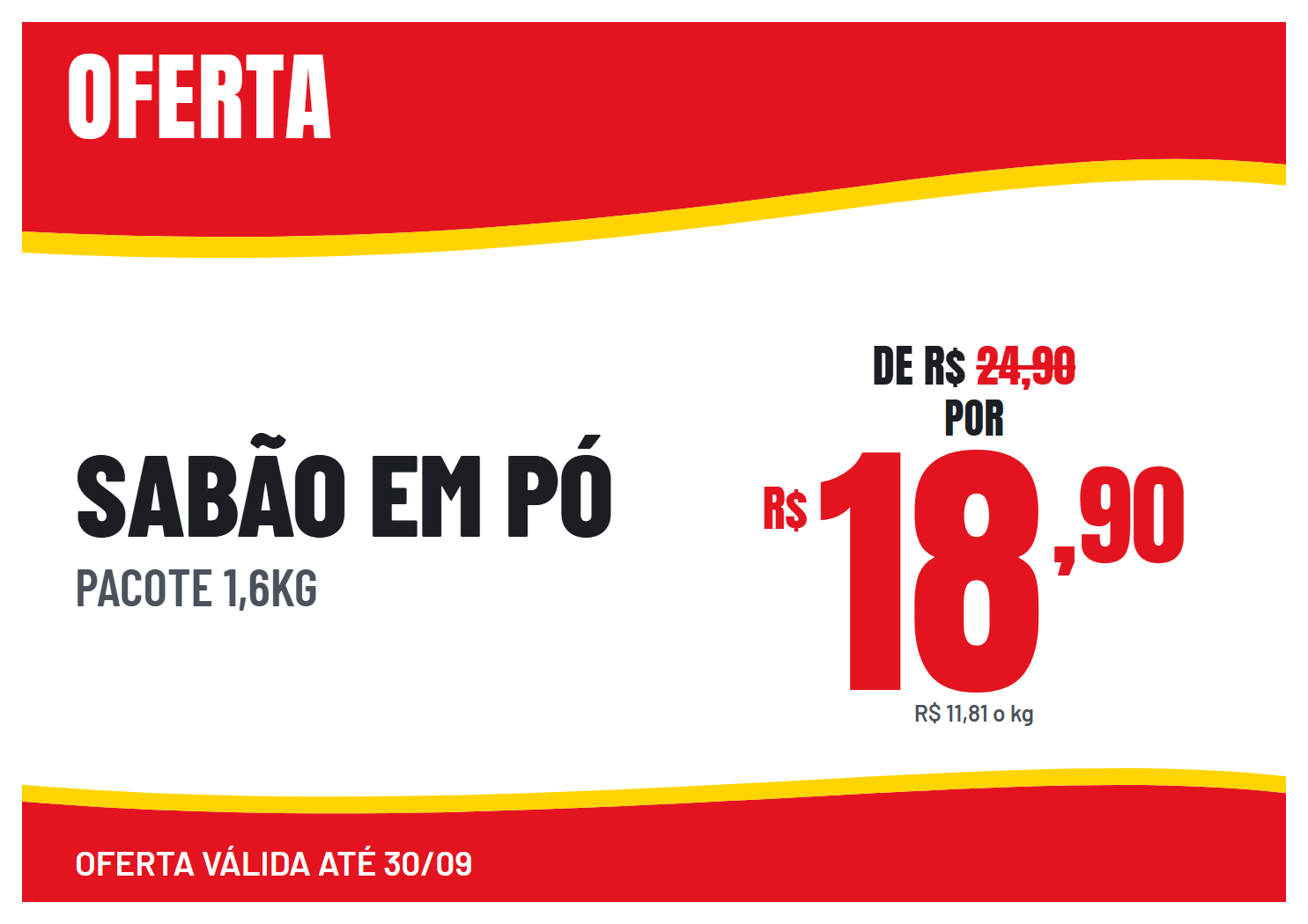 Cartaz A4 deitado