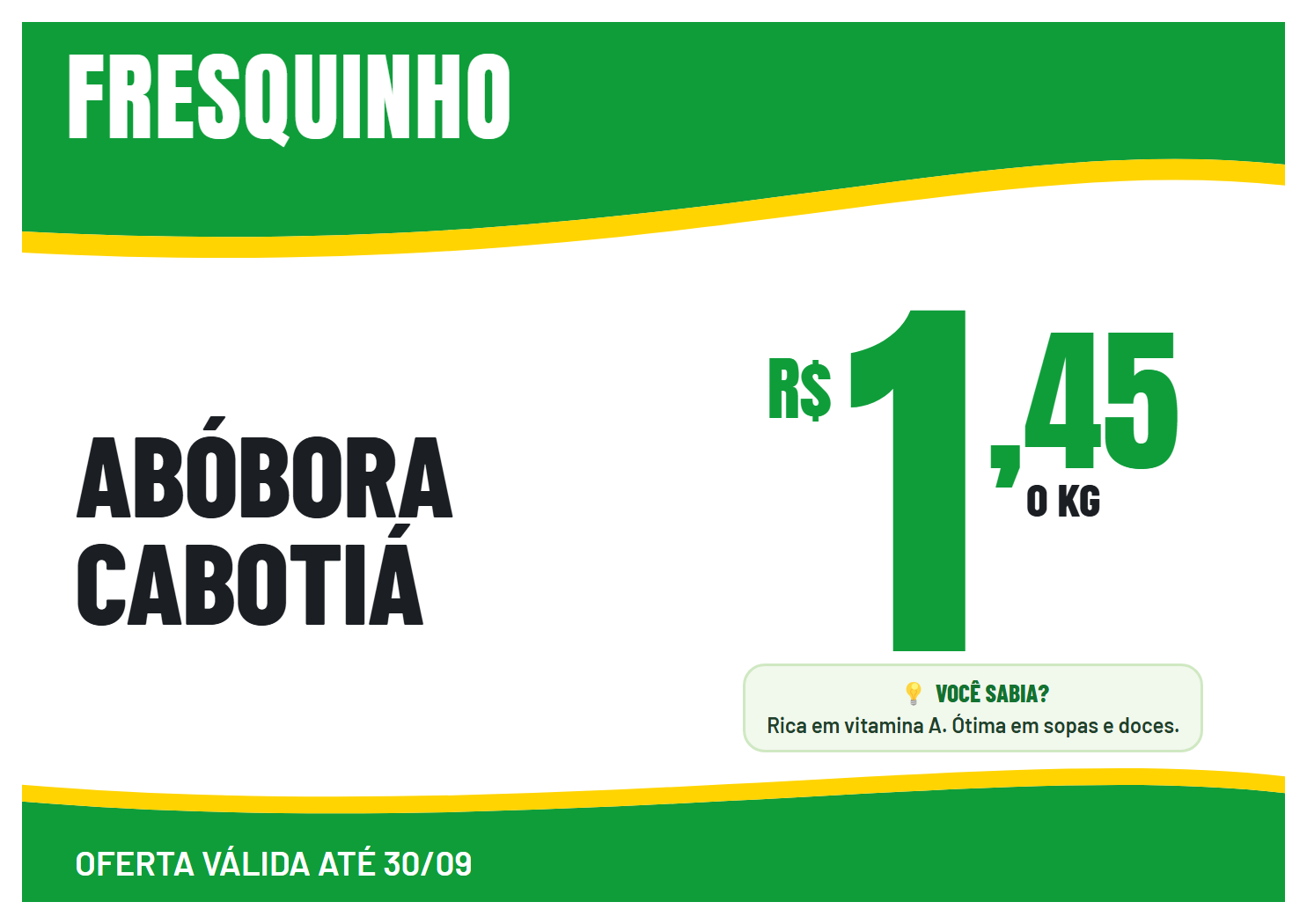Cartaz de abóbora feito no PrintDo
